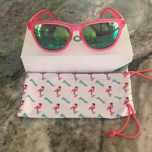 Goodr Sunglasses (Flamingos on A Booze Cruise)